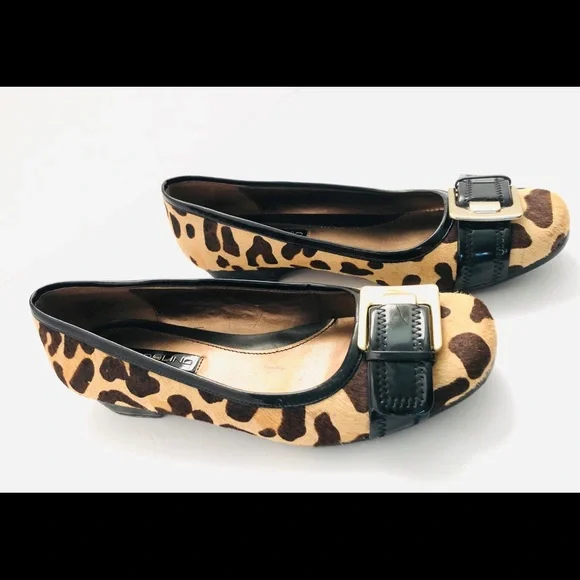 Bandolino Womens Flats Size 6M Brown Leopard Animal Print BDHolden Shoes - Picture 5 of 6